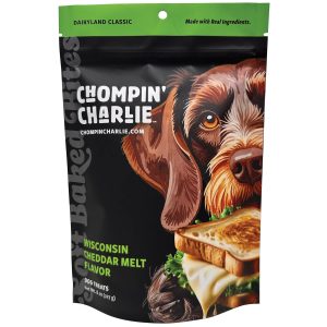 Chompin Charlie Wisconsin Cheddar Melt Dog Treat