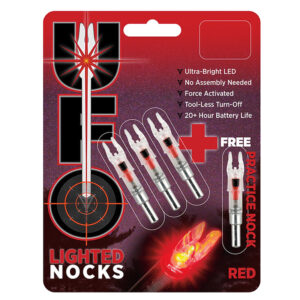 30-06 UFO Lighted Red Nocks